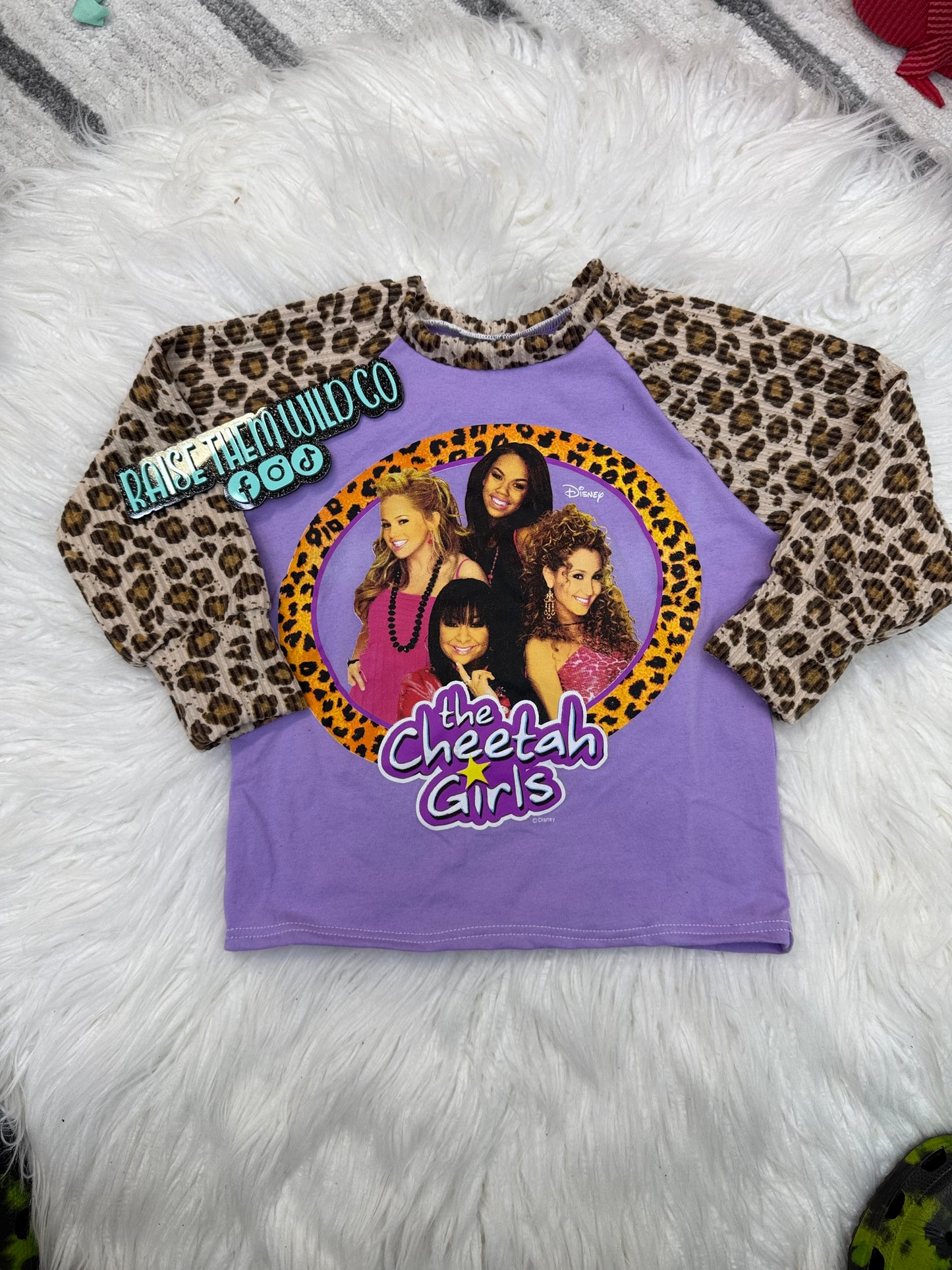 3t Knox upcycle tee cheetah girls