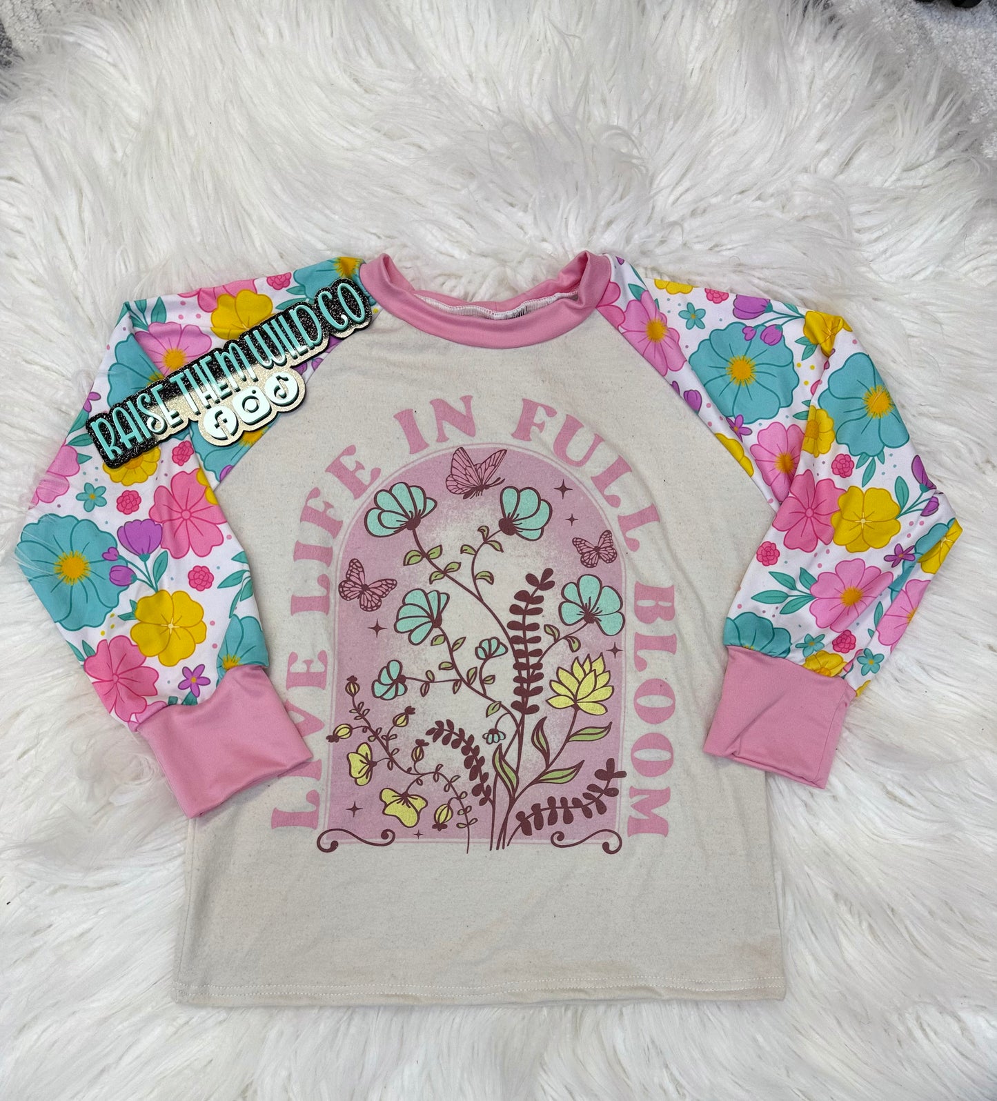 5t upcycle Knox tee full bloom