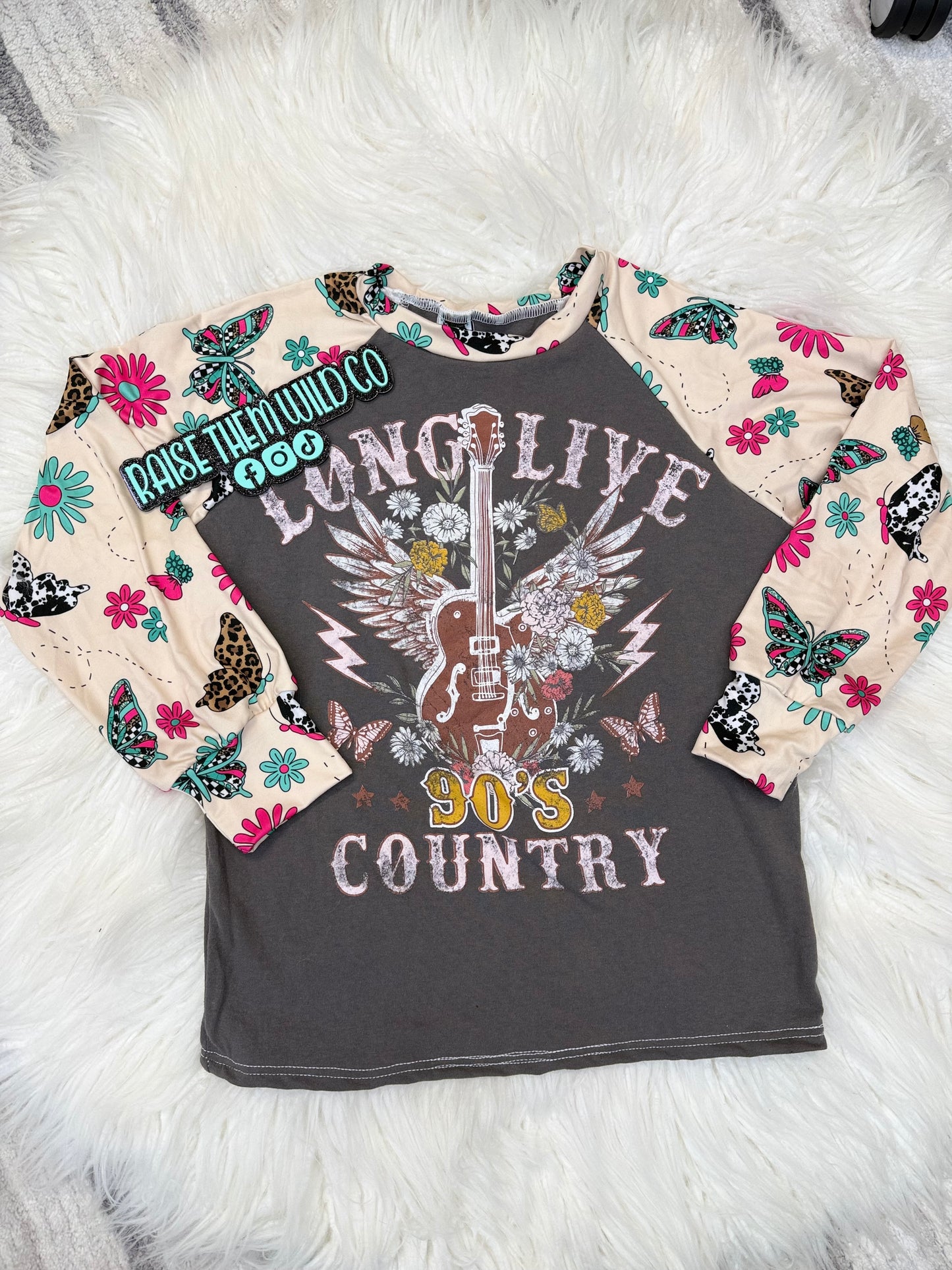 8y Knox upcycle tee 90s country