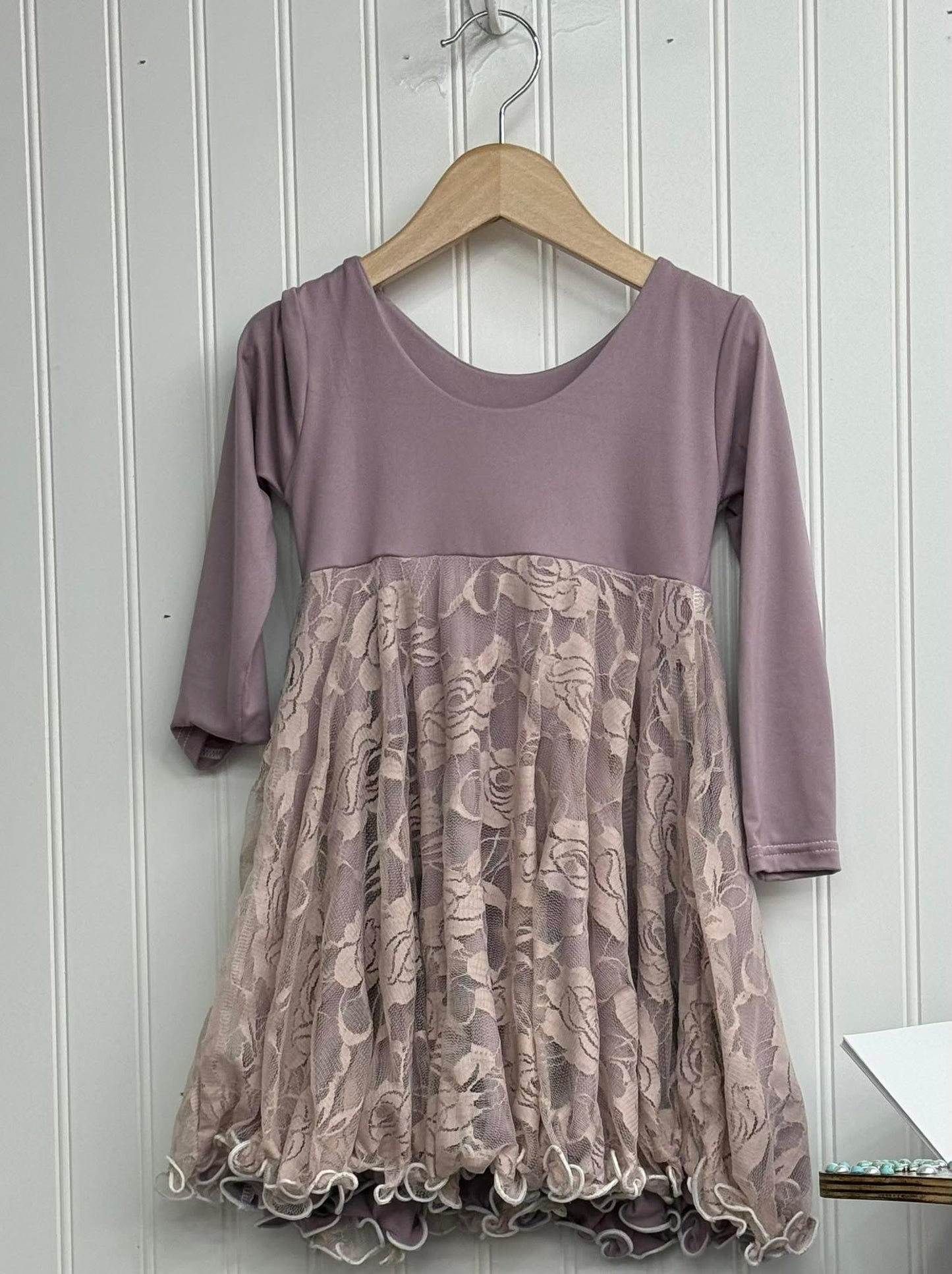 4t belladonna Ls dress with lace