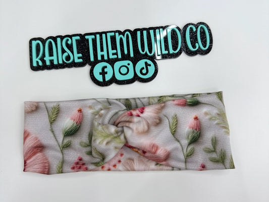 Floral  Adult headband