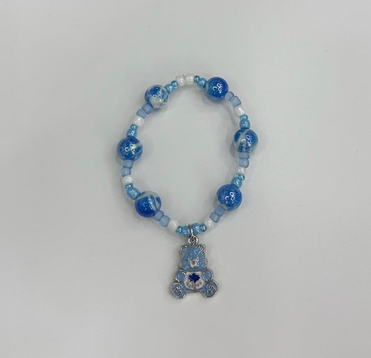blue Bear bracelet toddler