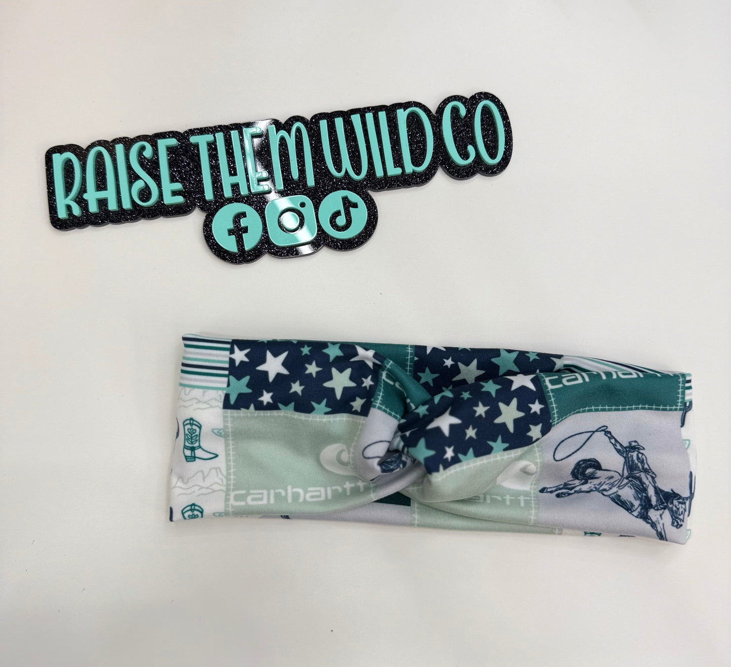 Car patch adult headband