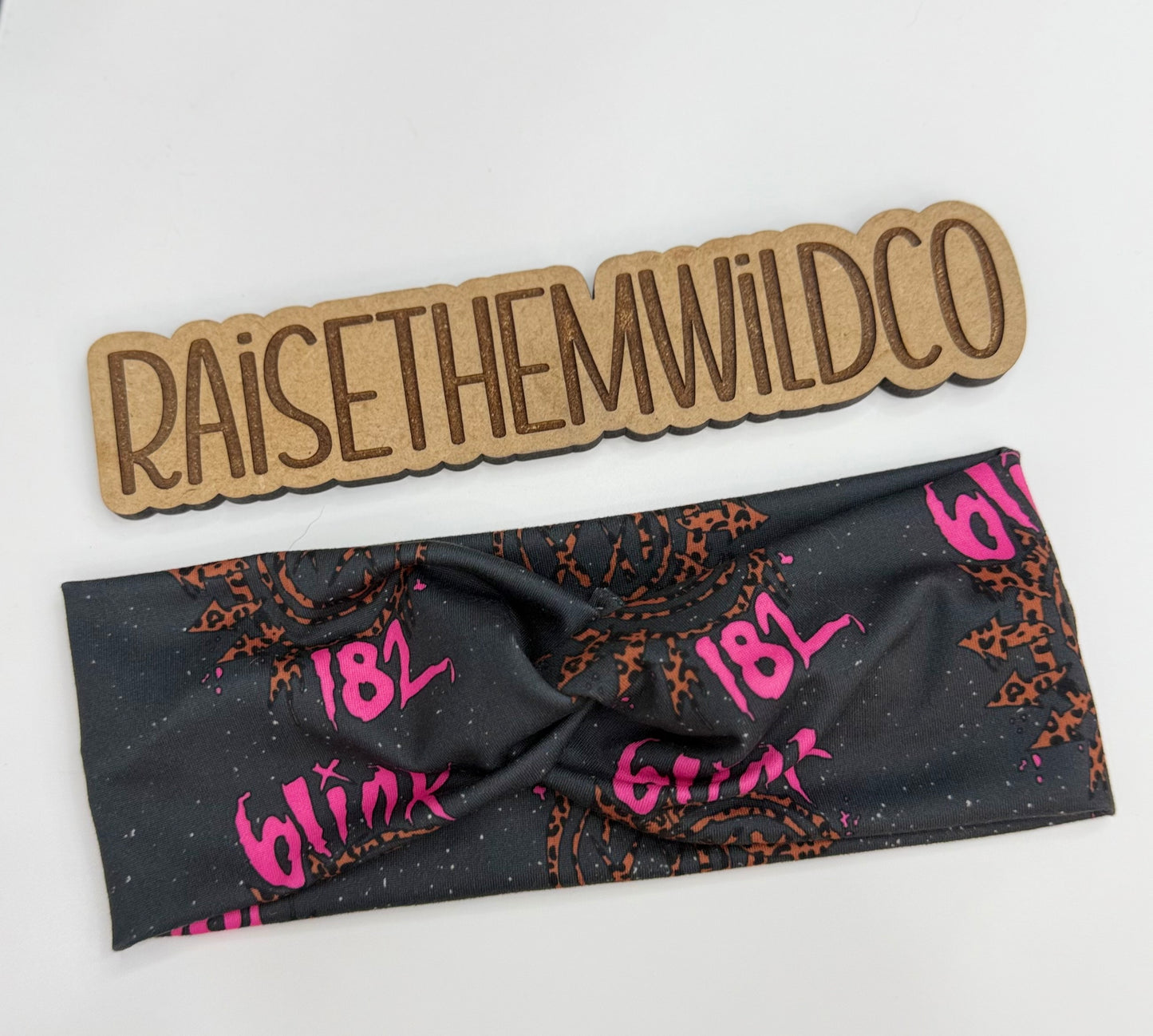 Adult headband blink pink