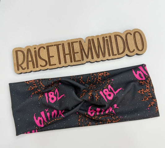 Adult headband blink pink