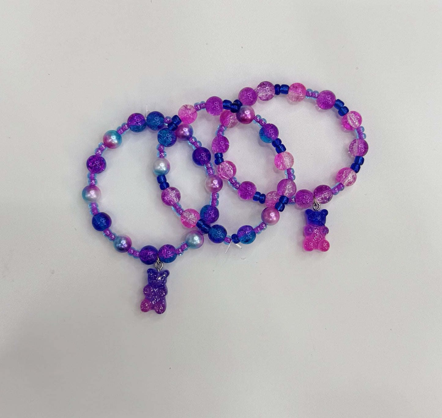 Kids bracelet stack galaxy gummy bears (3)