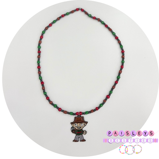 Horror guy necklace toddler