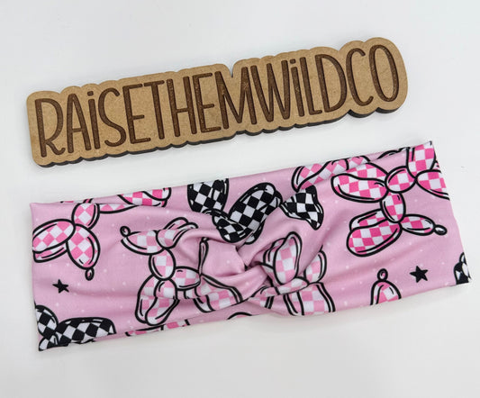 Adult headband balloon dog