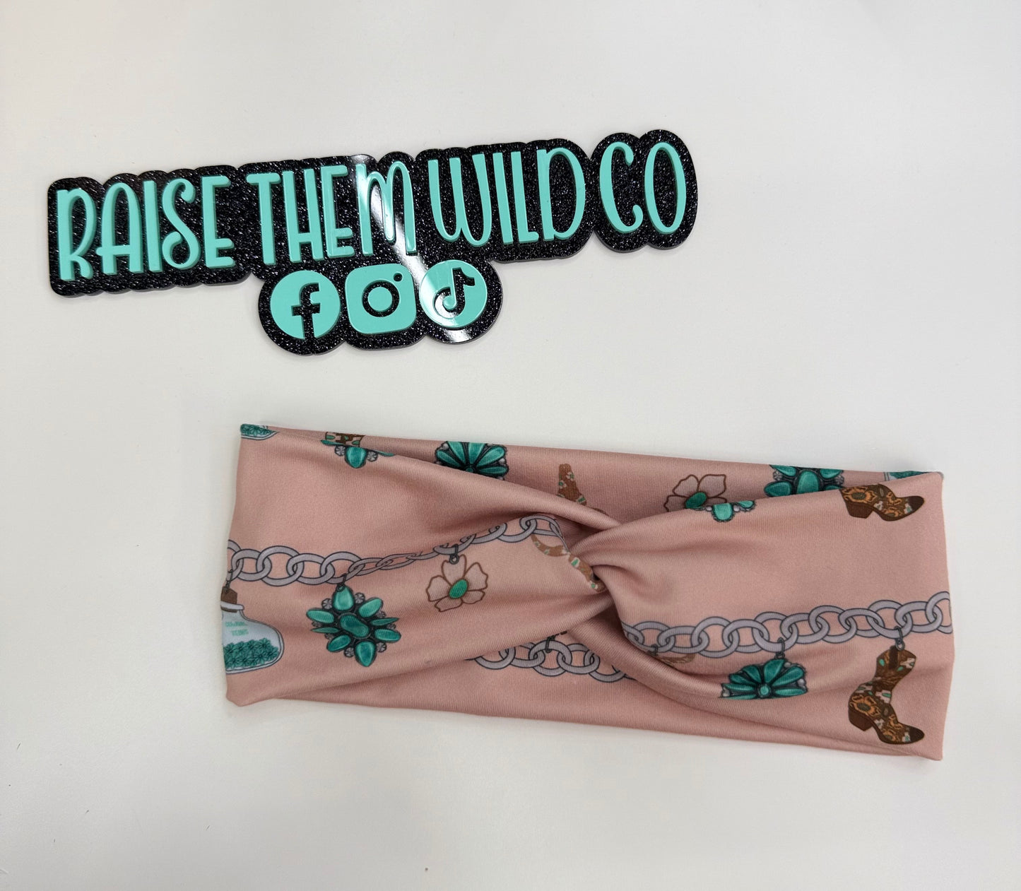 Western bracelet adult headband