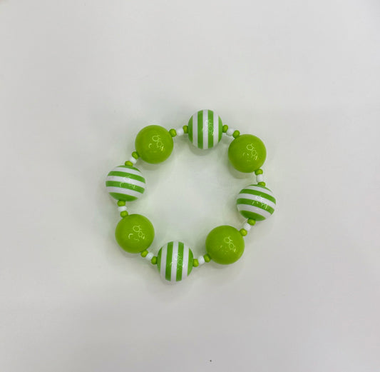 Adult Christmas bracelet green