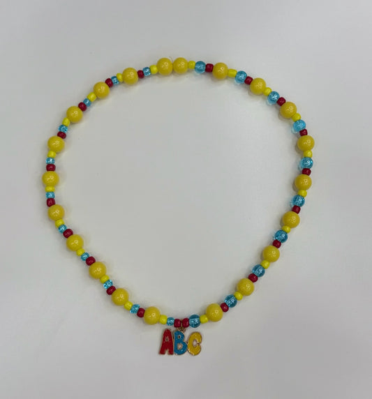 Kids abc necklace