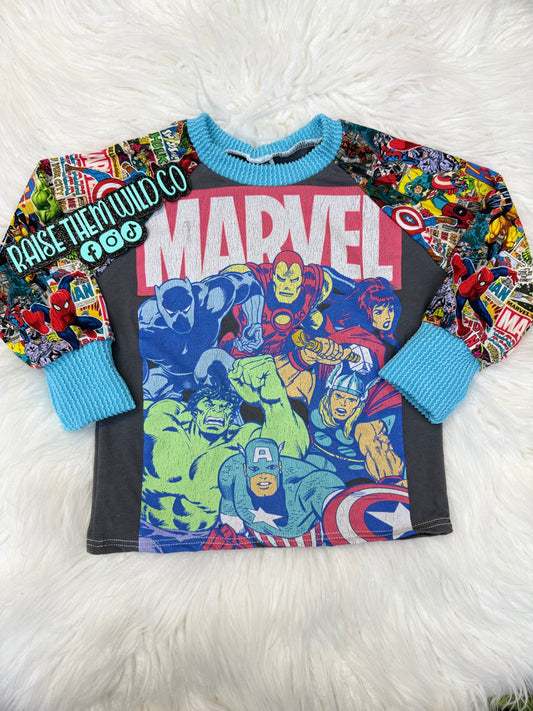 3t upcycle hero Knox tee