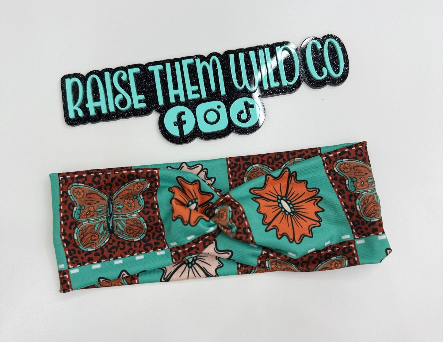 Western butterfly Adult headband