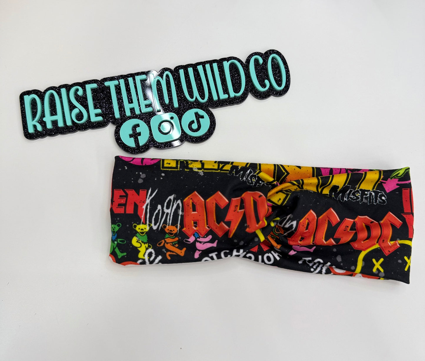 Rock band  adult headband