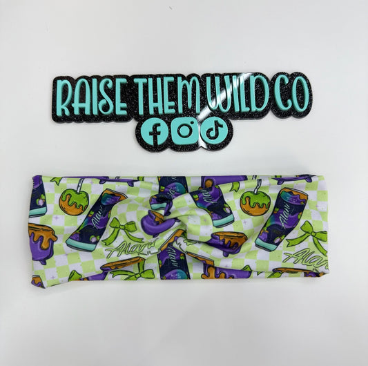 Adult headband witch drink