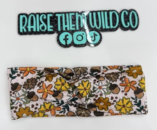 Adult headband acorns