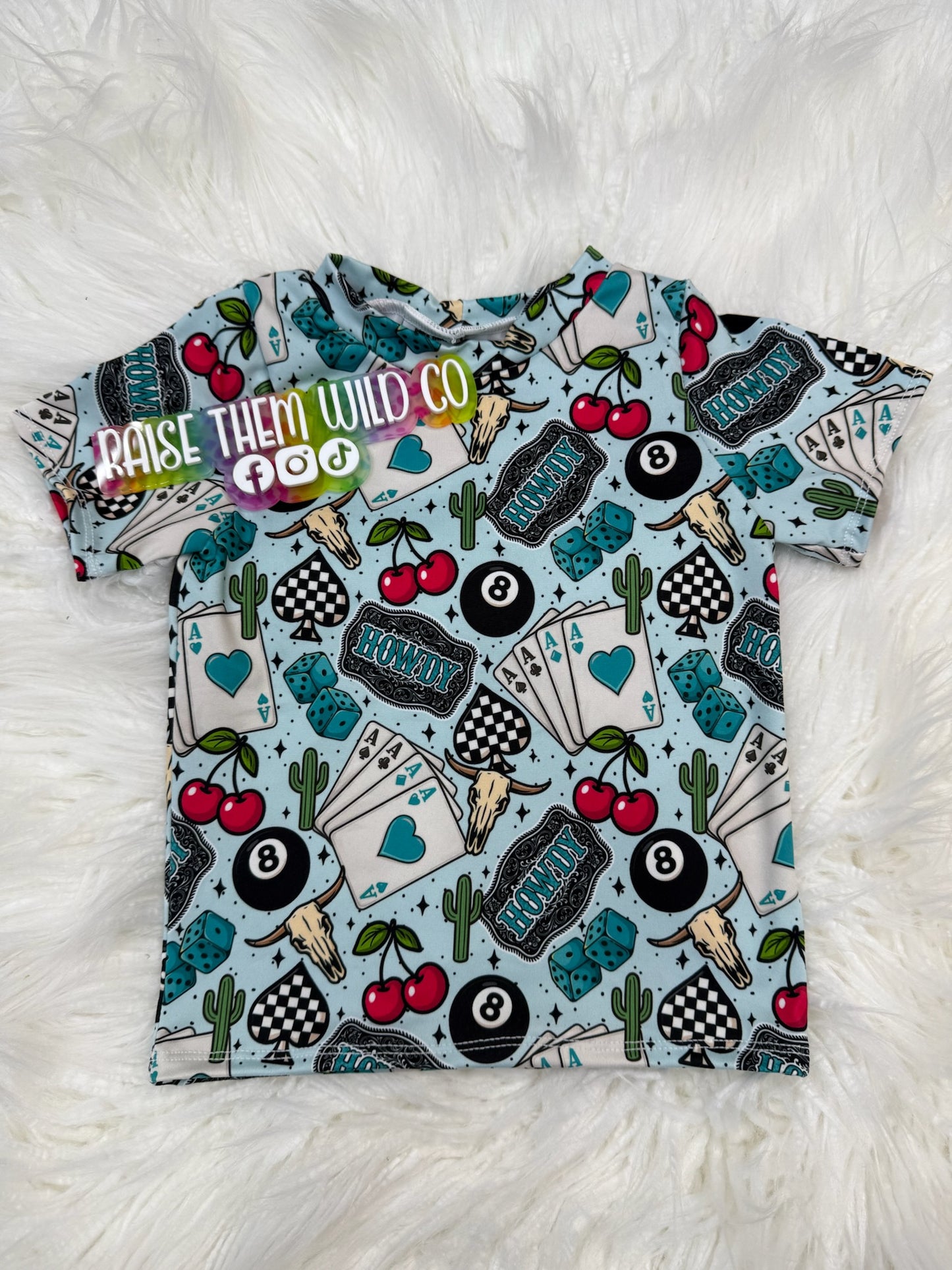 18-24m howdy basic tee SS