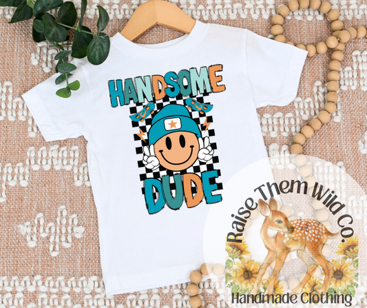 Handsome dude  Toddler shirts