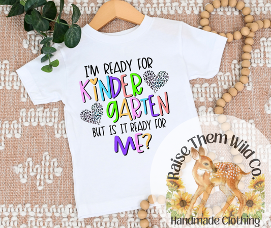 Kindergarten Toddler shirts