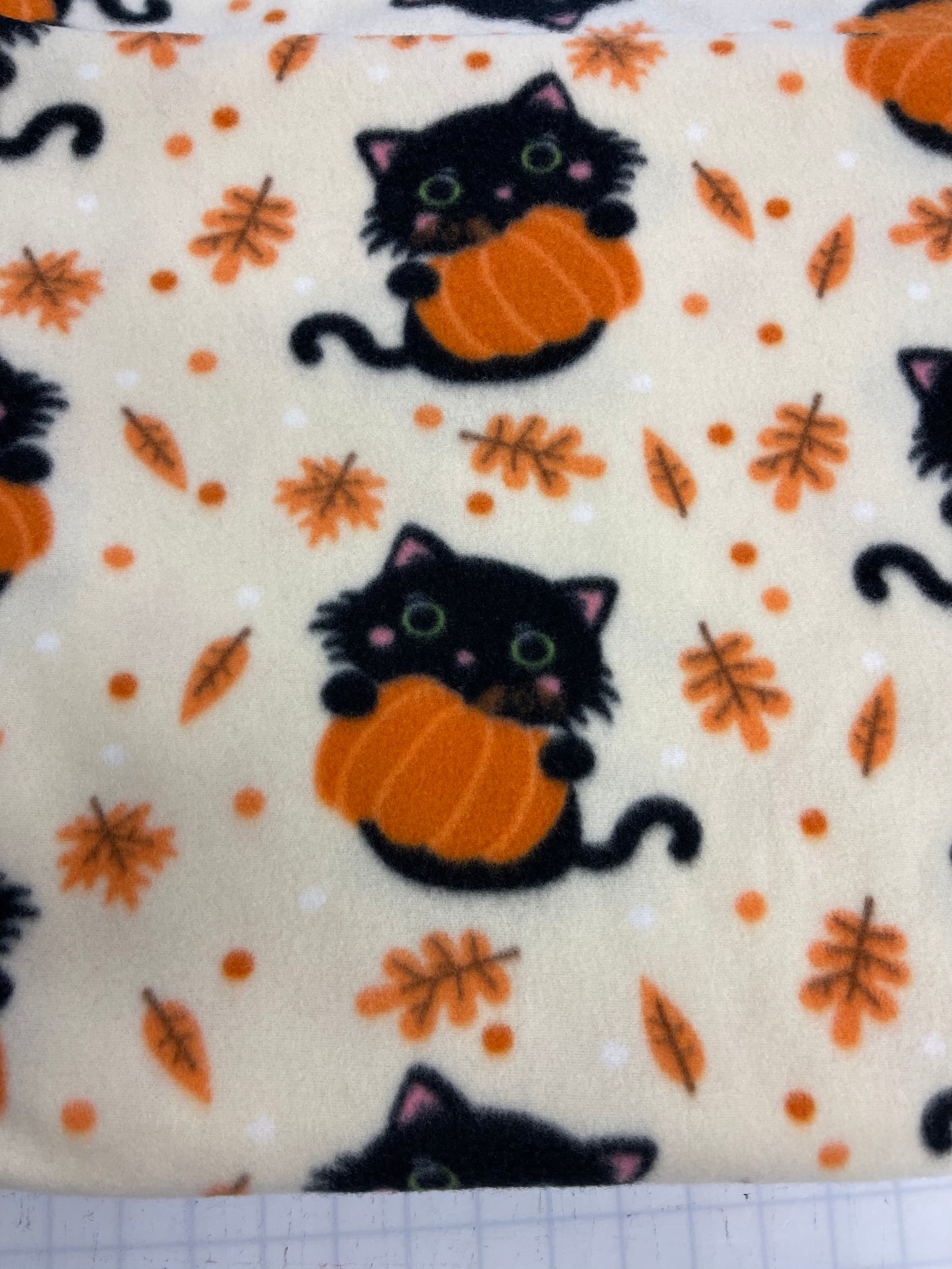 Halloween kitty Fleece Cover